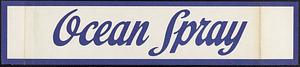 Ocean Spray Box Label