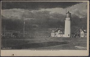 The approaching storm