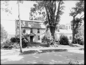 Left side of Nims House, Main Street, Old Deerfield, Mass.