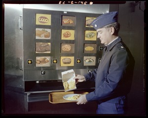 Vending machine w/AF officer, FEL