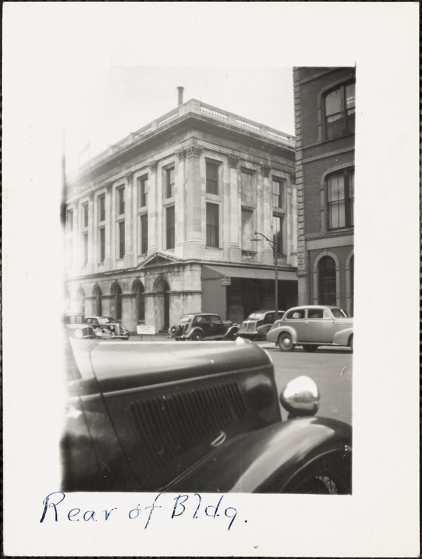 Portland Armory-rear of Bldg.