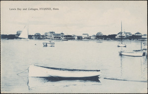 Lewis Bay and cottages, Hyannis, Mass.