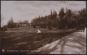 Constantinople. Grand Parc de Gulhané