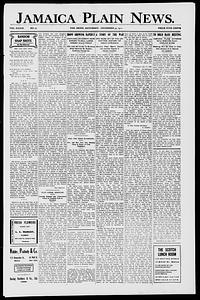 Jamaica Plain News, December 30, 1911