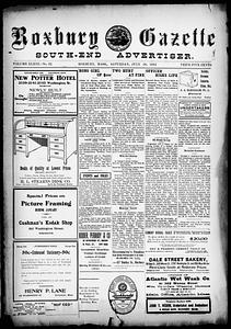 Roxbury Gazette and South End Advertiser