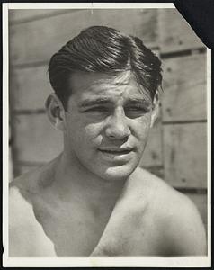 Challenger in Training for Lightweight Title Bout. Al singer, of New York, photographed at his training camp at the Delaware Water Gap, Pa., July 8. He is swiftly rounding into shape for his title bout with Sammy Mandell, the lightweight champion, at the Yankee Stadium, New York, July 17.