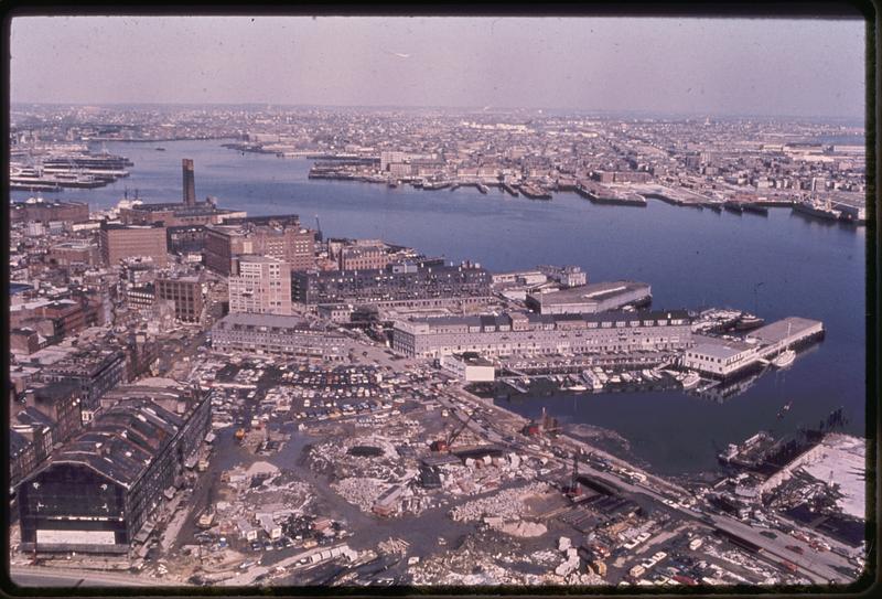 View of Boston from above