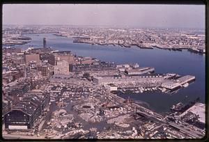 View of Boston from above