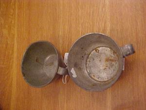 Military issue tin cup