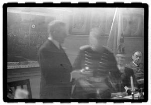 Gov. Ely reception, Rev. Mr. Lang