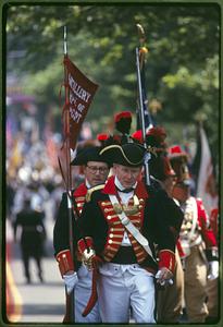 Boston June 1999 - participants in the annual Ancient and Honorable Artillery parade
