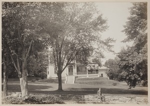 Photograph Album of the Newell Family of Newton, Massachusetts - Plimpton and Newell Residence, 87 Chestnut St. West Newton, Massachusetts -