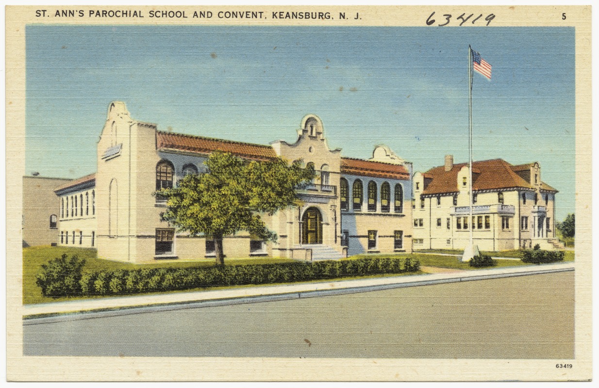 St. Ann's Parochial School and convent, Keansburg, N.J.