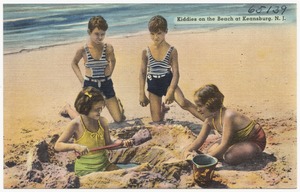 Kiddies on the beach at Keansburg, N.J.