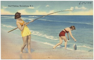 Surf fishing, Keansburg, N.J.