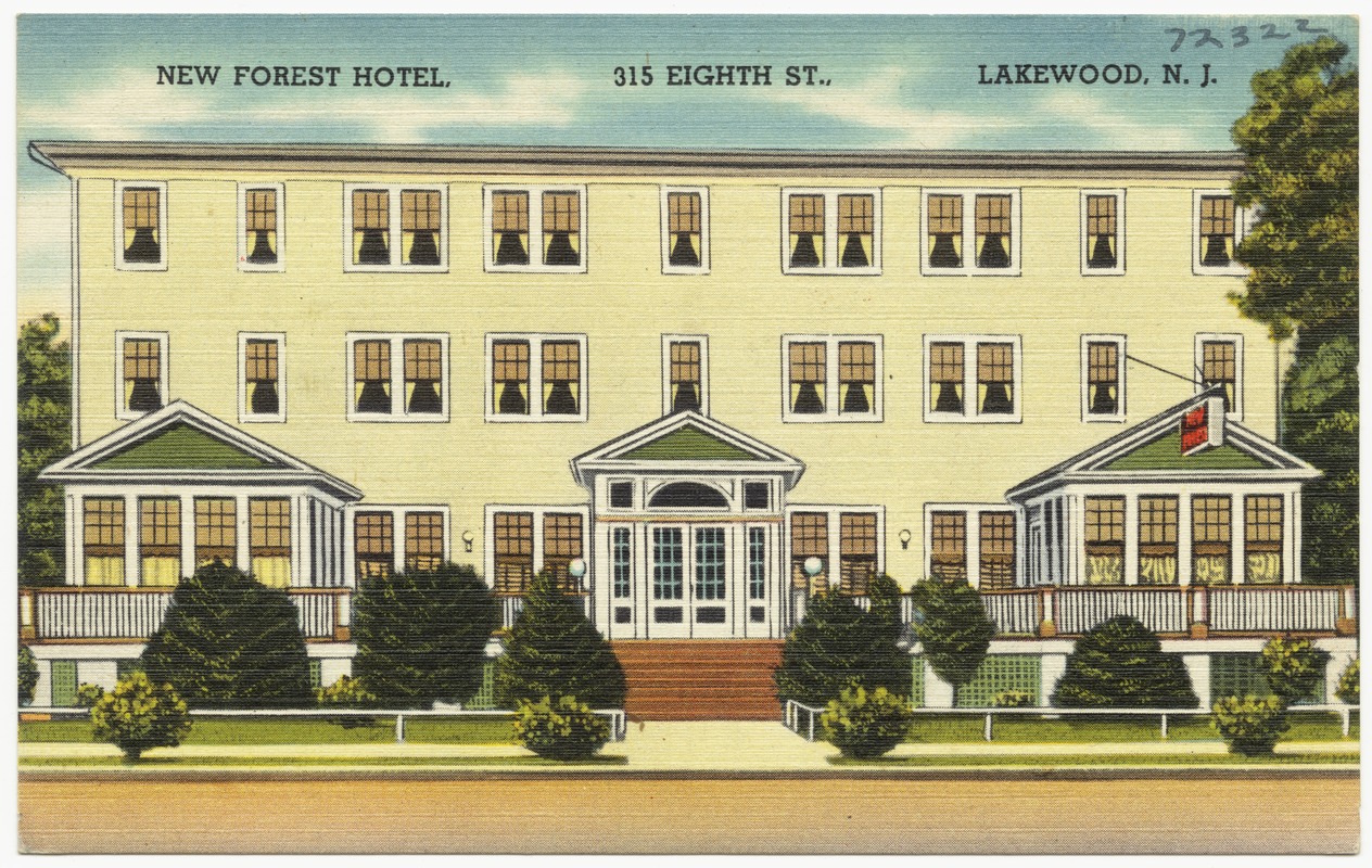 New Forest Hotel, 315 Eighth St., Lakewood, N. J.