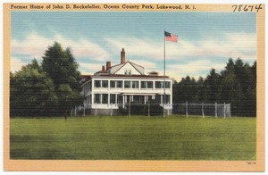 Former home of John D. Rockefeller, Ocean County Park, Lakewood, N. J.