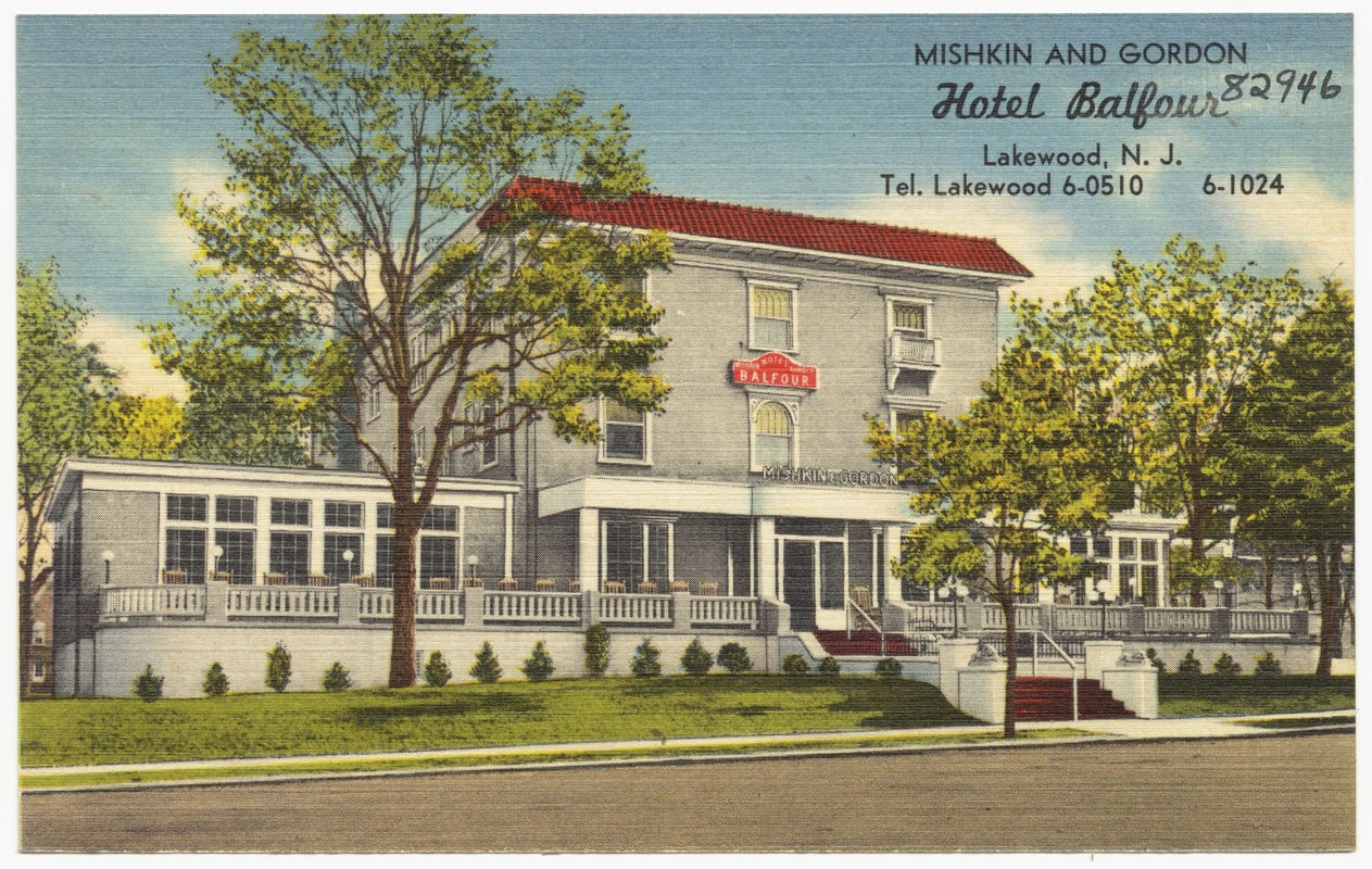 Hotel Balfour, Lakewood, N. J.