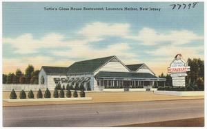 Tuttle's Glass House restaurant, Laurence Harbor, New Jersey
