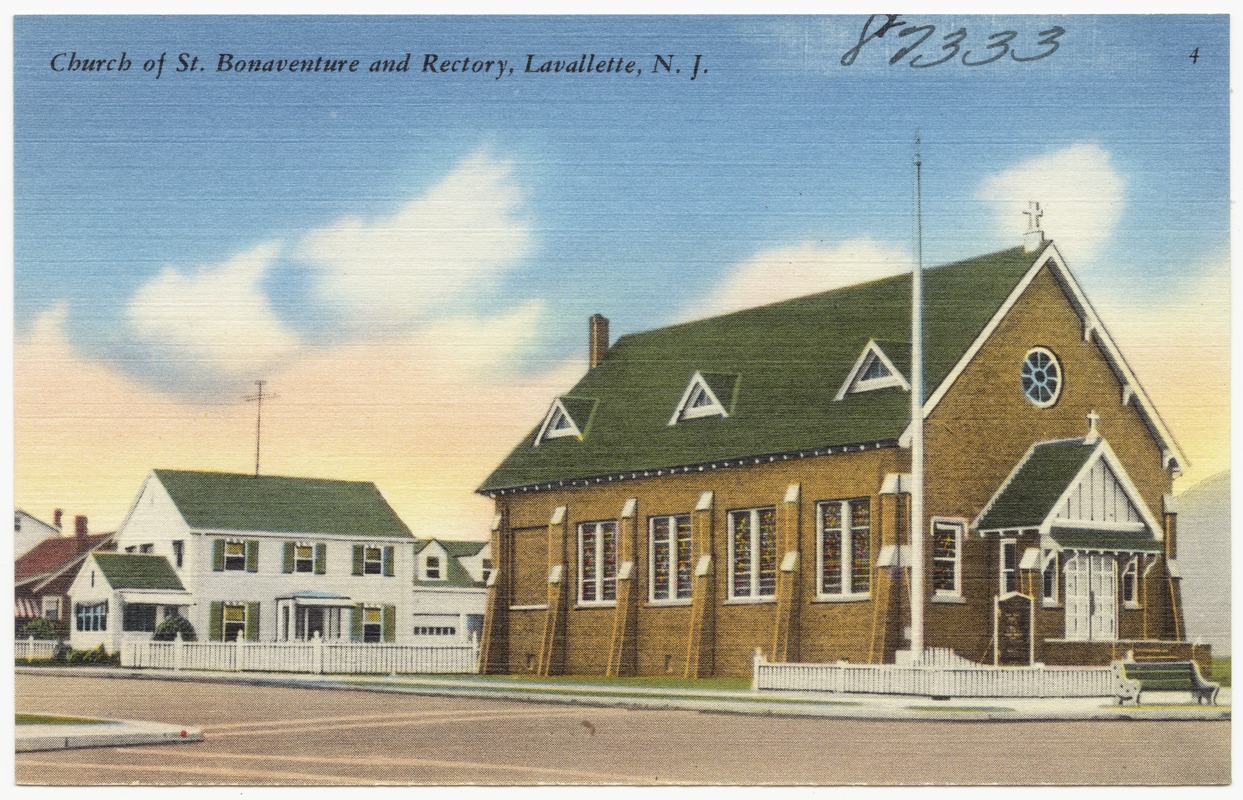 Church of St. Bonaventure and Rectory, Lavallette, N. J.