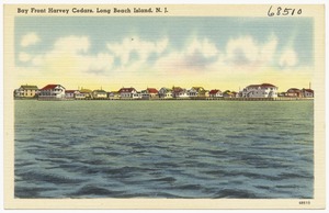 Bay front Harvey Cedars, Long Beach Island, N. J.