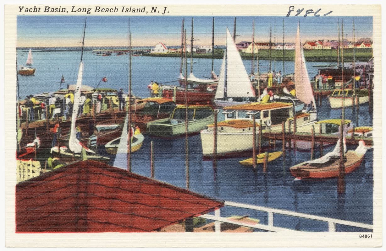 Yacht Basin, Long Beach Island, N. J.