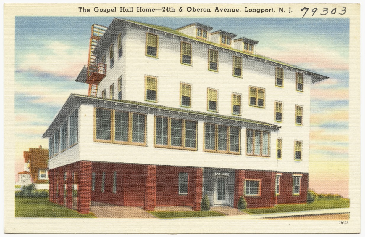 The Gospel Hall Home -- 24th & Oberon Avenue, Longport, N. J.