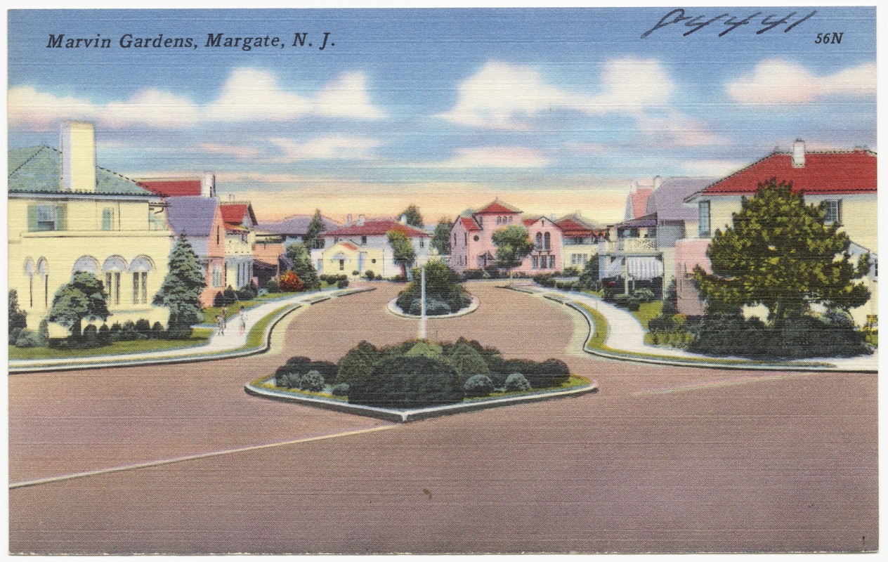 Marvin Gardens, Margate, N. J. Digital Commonwealth
