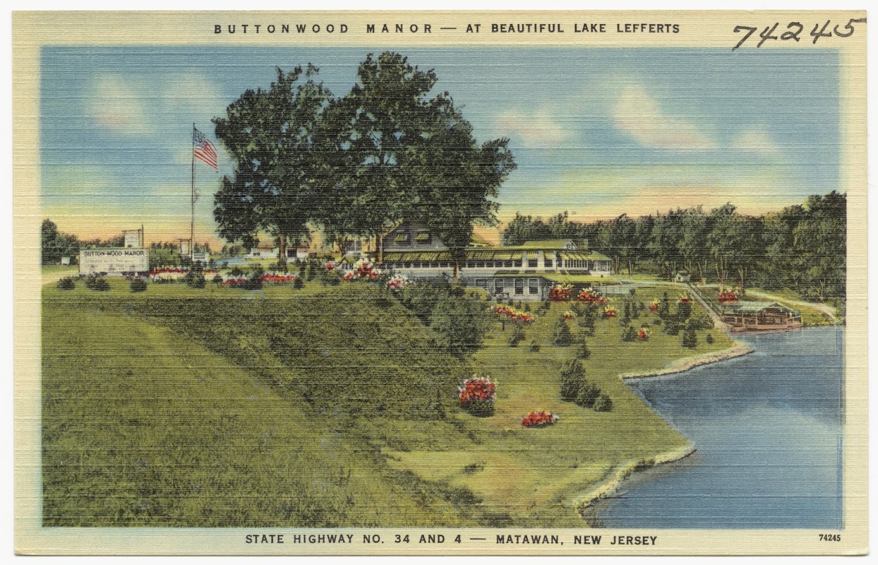 Buttonwood Manor at beautiful Lake Lefferts, State Highway no. 34