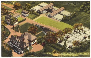 The headquarters of the Seeing Eye, Inc. near Morristown, N. J.