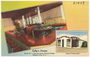 Kelly's Korner, Route 35 -- just over Avon Railroad Bridge, Neptune City, N. J.