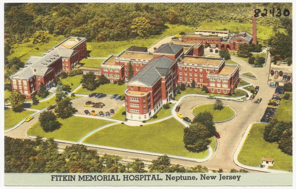 Fitkin Memorial Hospital, Neptune, New Jersey - Digital Commonwealth