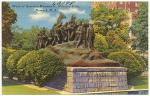 Wars of America Monument, Military Park, Newark, N. J.