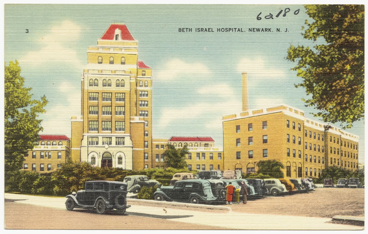 Beth Israel Hospital, Newark, N., J. Digital Commonwealth