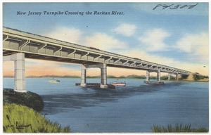 New Jersey Turnpike crossing the Raritan River