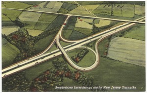Swedesboro Interchange on the New Jersey Turnpike