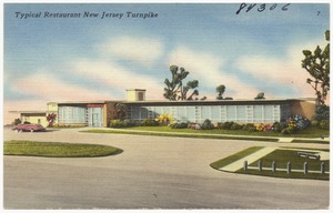 Typical restaurant New Jersey Turnpike