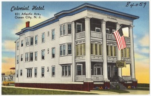 Colonial Hotel, 831 Atlantic Ave., Ocean City, N. J.