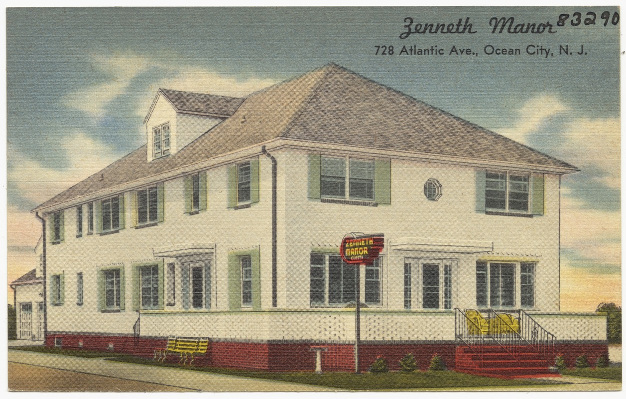 Zenneth Manor, 728 Atlantic Ave., Ocean City, N. J.
