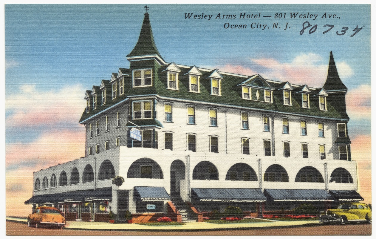Wesley Arms Hotel -- 801 Wesley Ave., Ocean City, N. J.