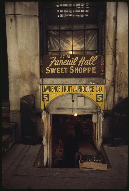 Quincy Market area reconstruction