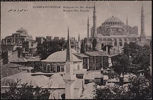 Constantinople. Mosquée de Ste. Sophie. Mosque Ste. Sophie