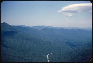 Franconia Notch from Cannon Mountain