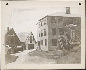 House in Gloucester boatyard