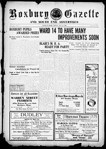 Roxbury Gazette and South End Advertiser, May 21, 1926