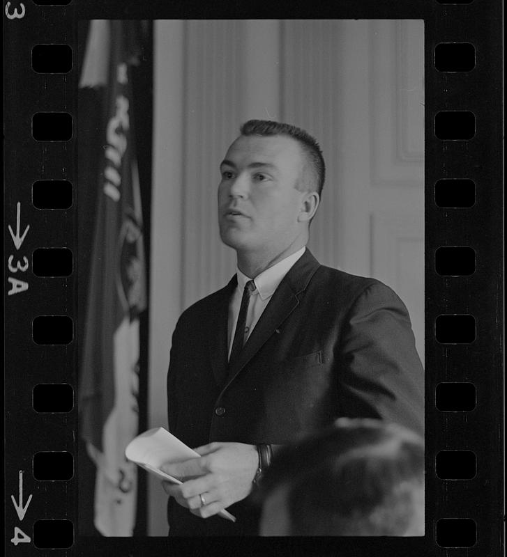 West Newbury town meeting, Alber Elwell, Julian Steele, Frank Hobson