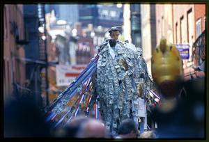 Boston: A statue of St. Anthony is carried in the city's N. End during the annual St. Anthony's Feast - 2002