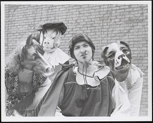 Theater students and arts performances