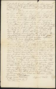 Deed, Sedgwick White to Augustus Nash, Jan. 31, 1834