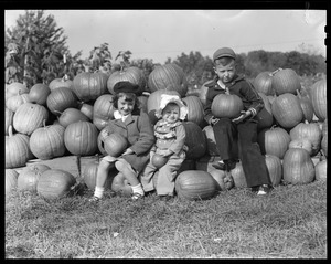 Chuck, Sue and Dyan at pumpkin patch